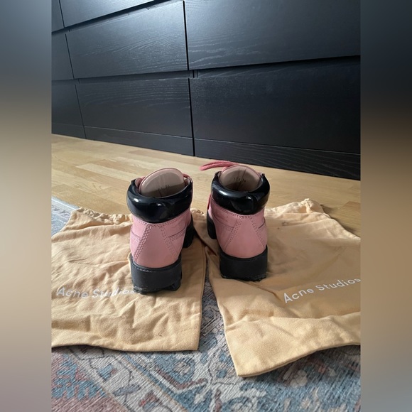 Pink Acne Studios Boots - Size 36 - Picture 8 of 9